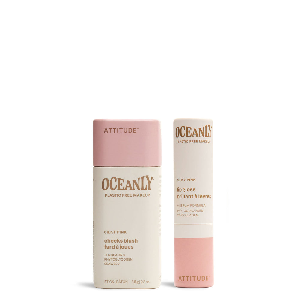 Blush & Lip Gloss - Duo Silky Pink