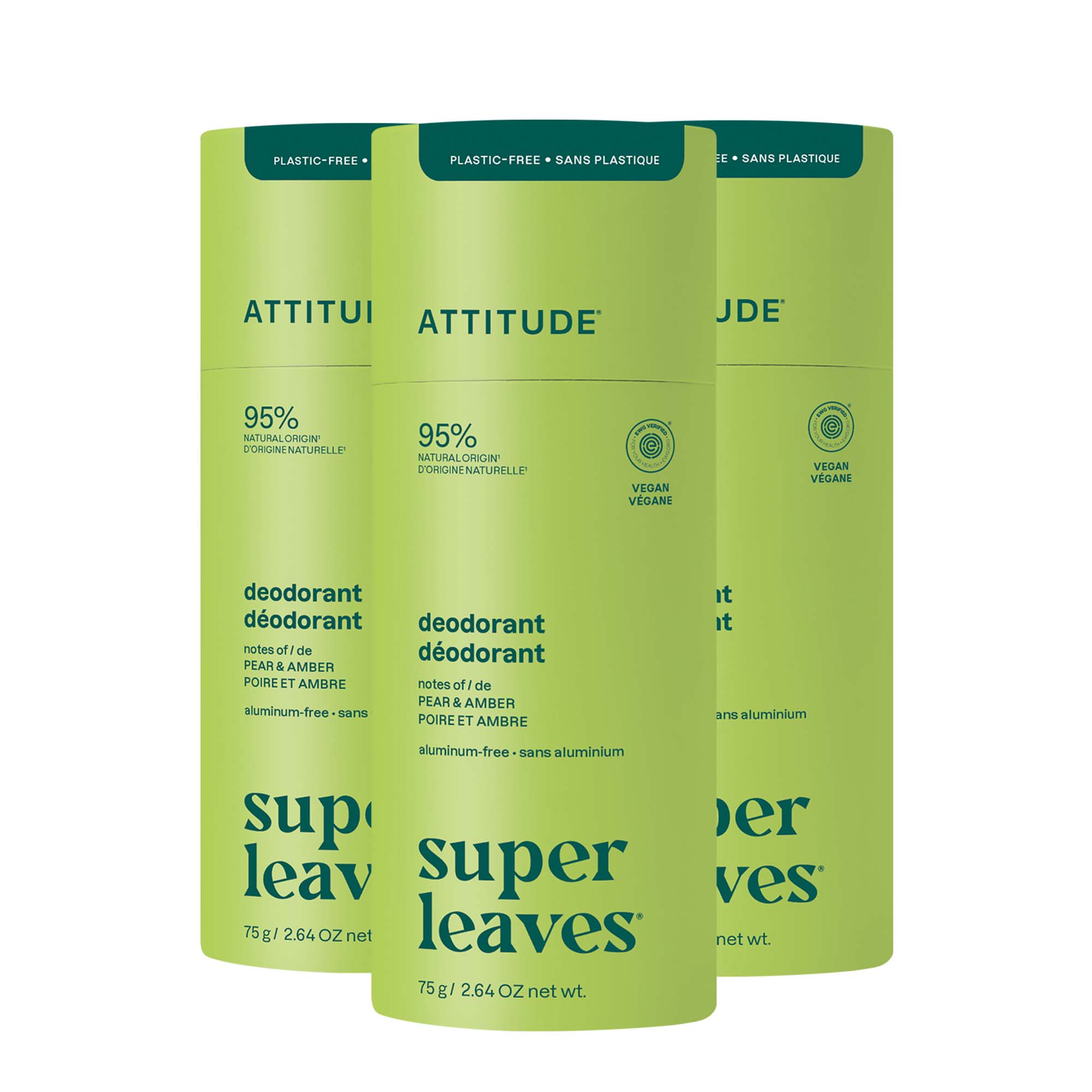 Deodorant 3-pack