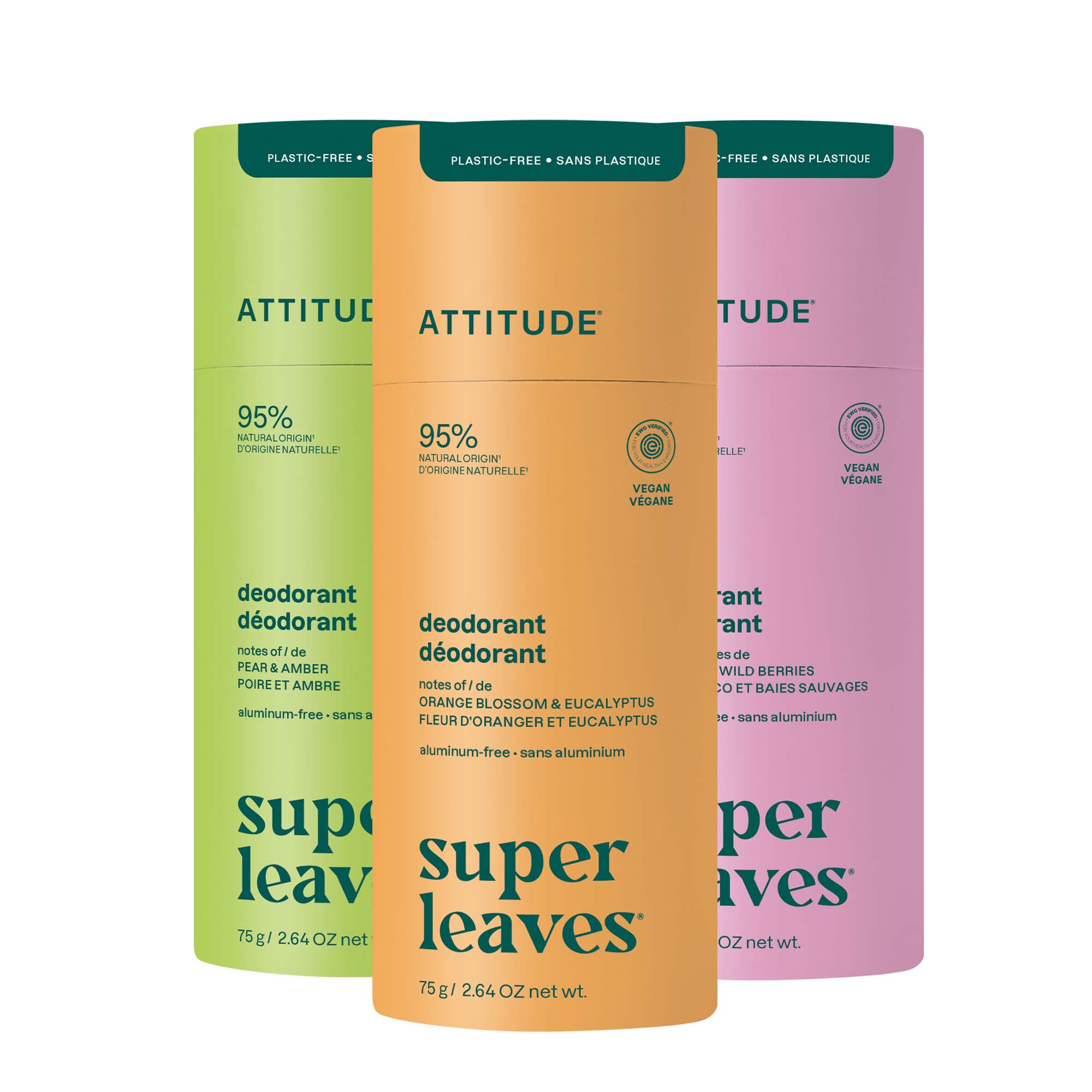 Deodorant 3-pack