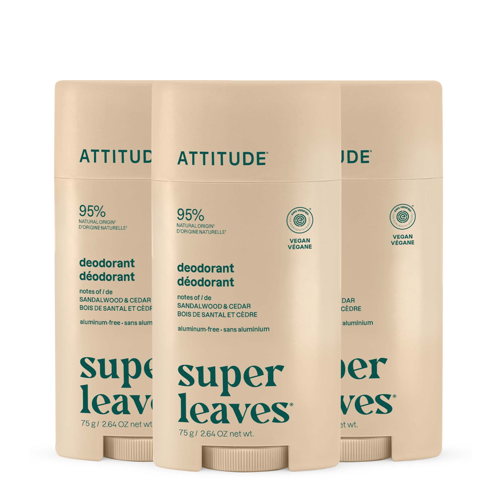 Deodorant 3-pack
