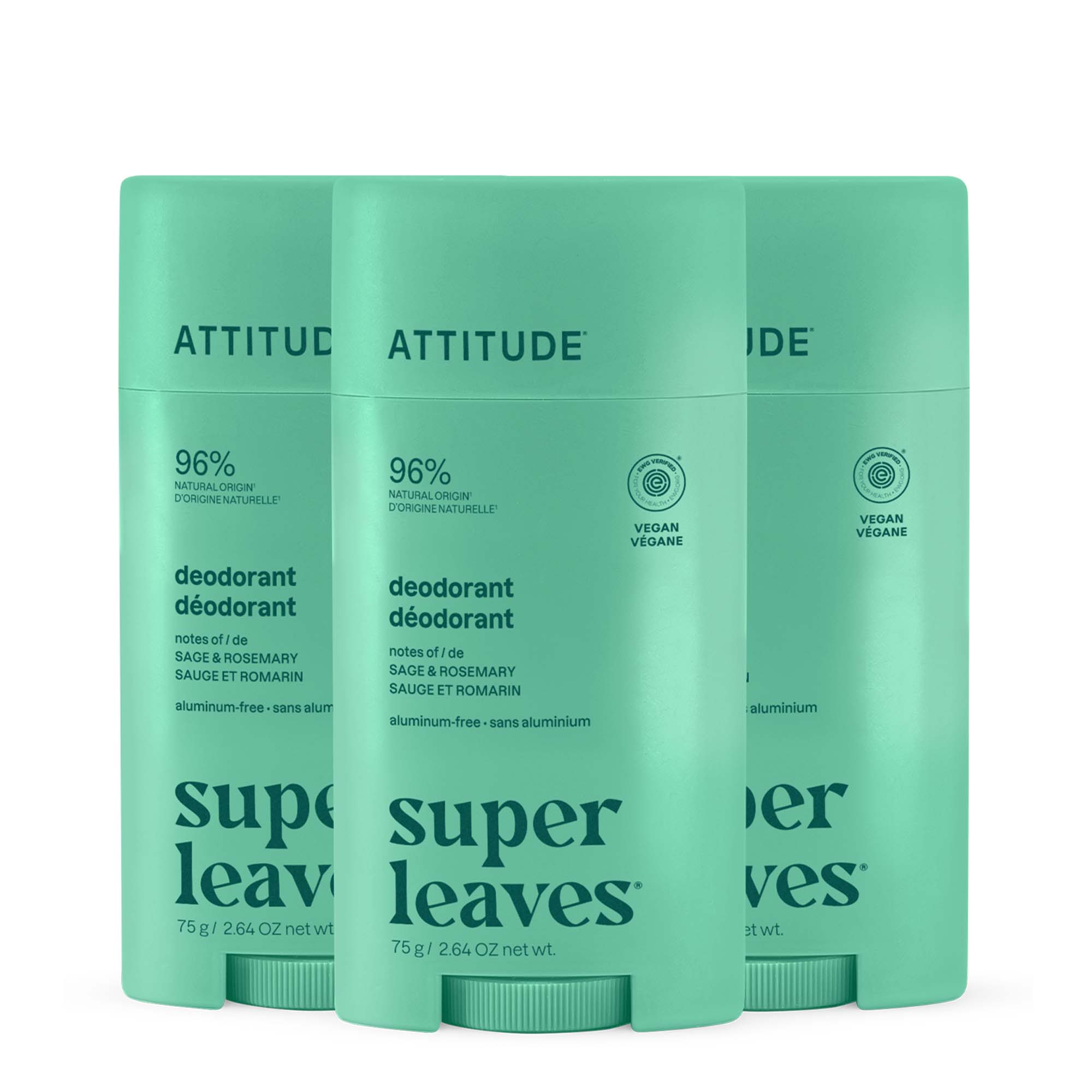 Deodorant 3-pack