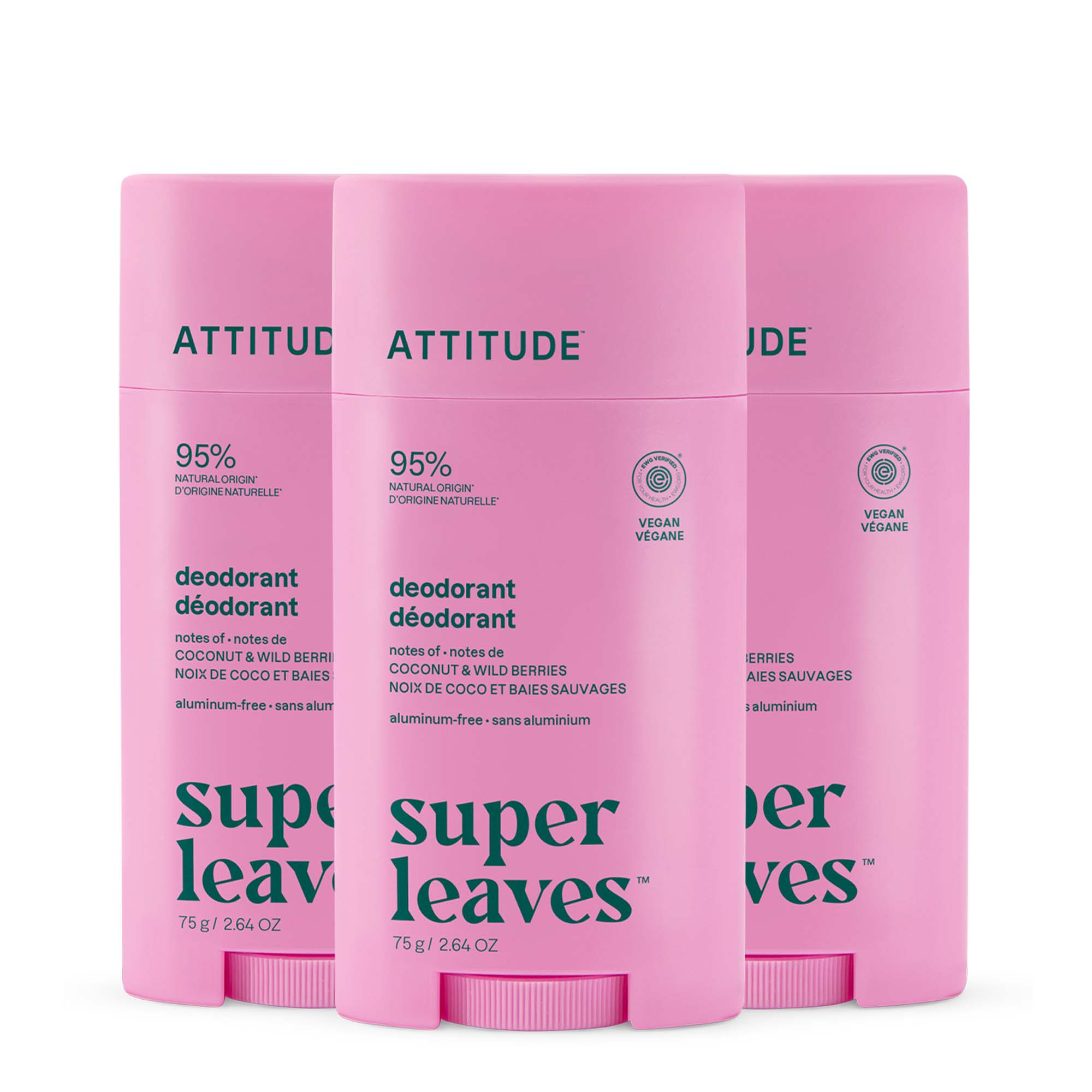 Deodorant 3-pack