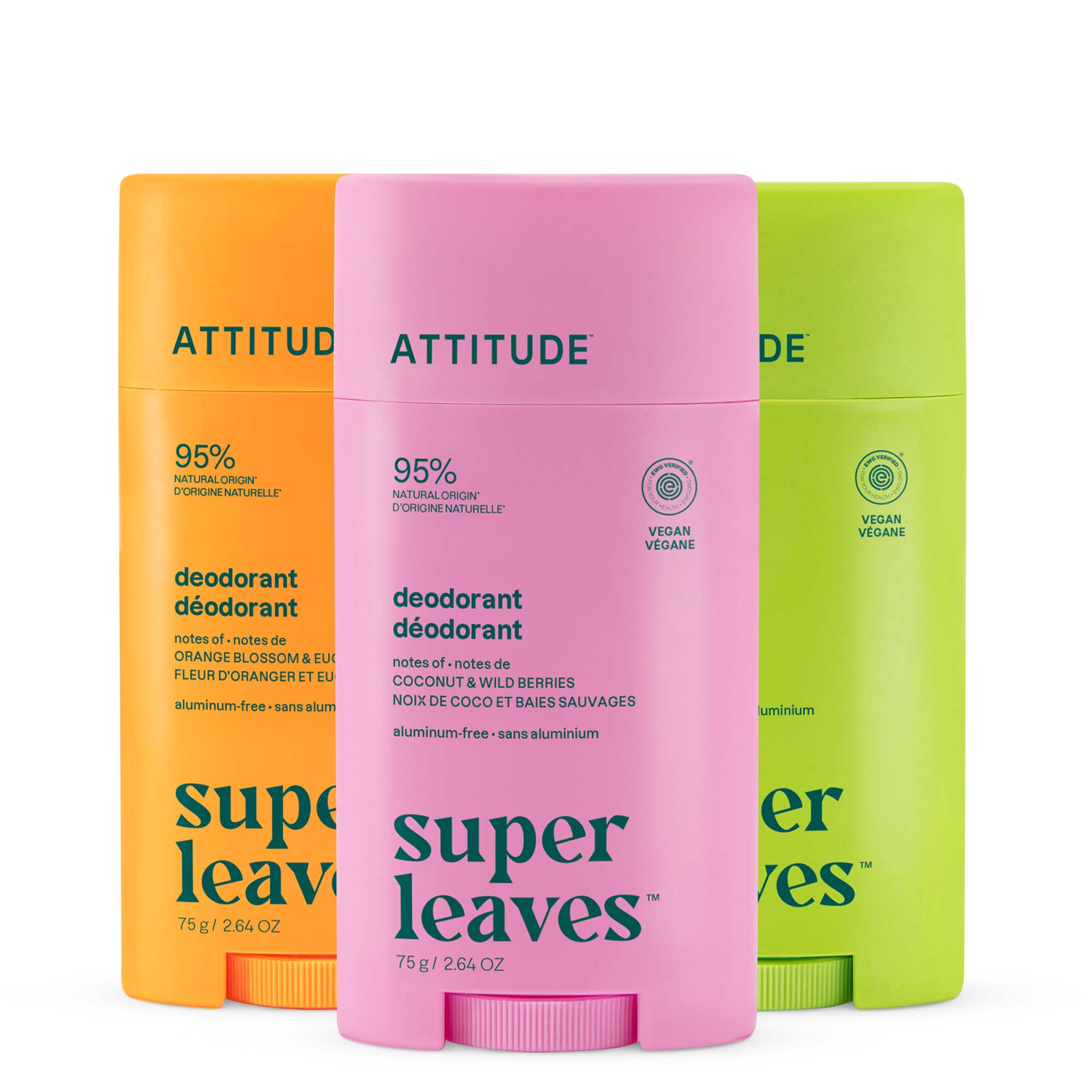 Deodorant 3-pack