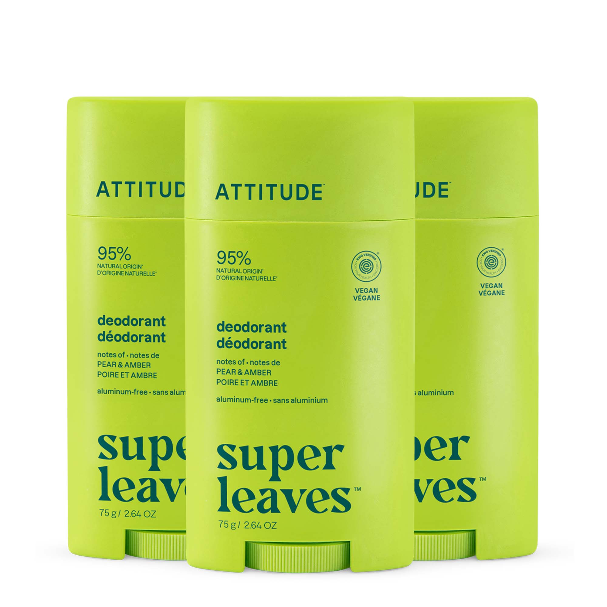 Deodorant 3-pack
