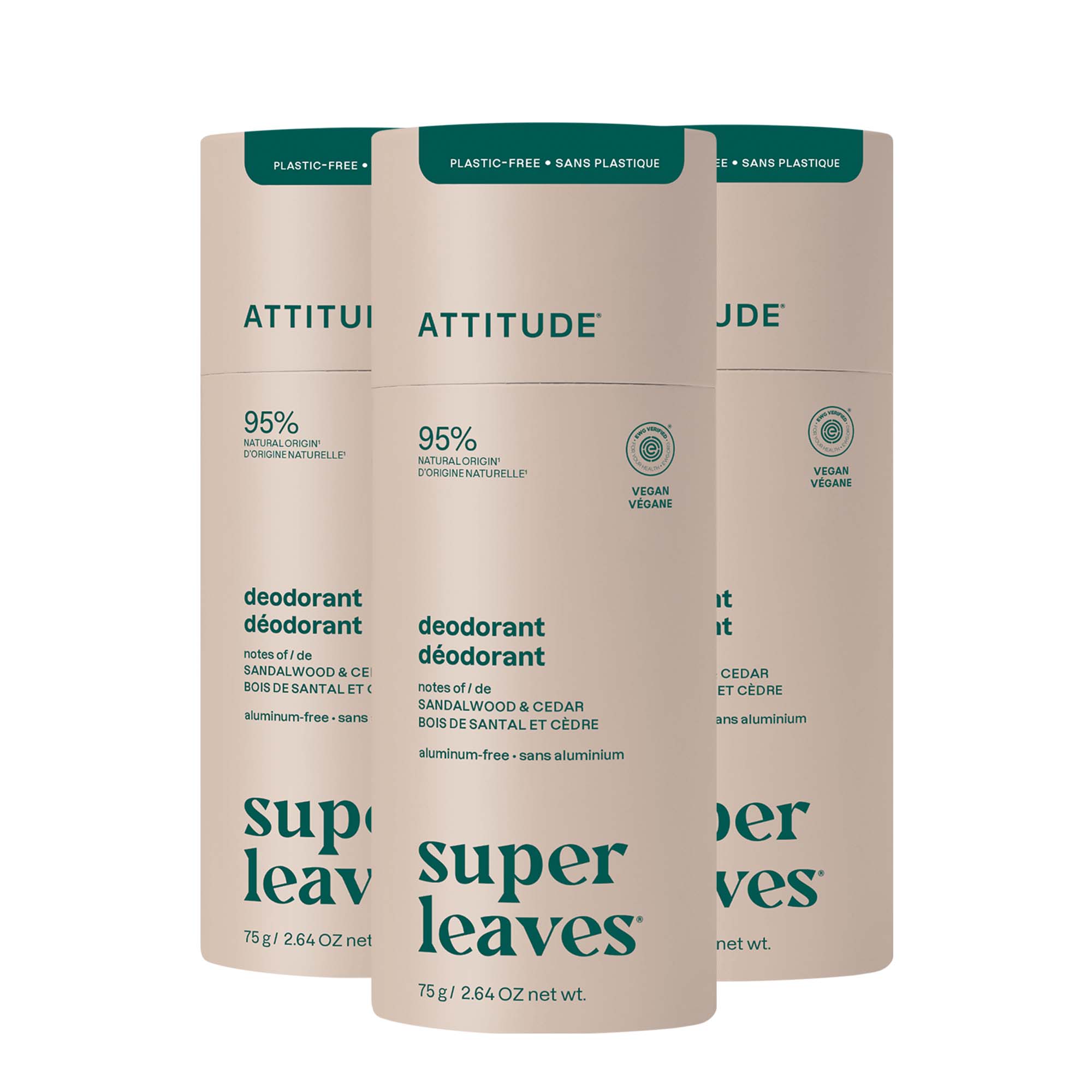 Deodorant 3-pack
