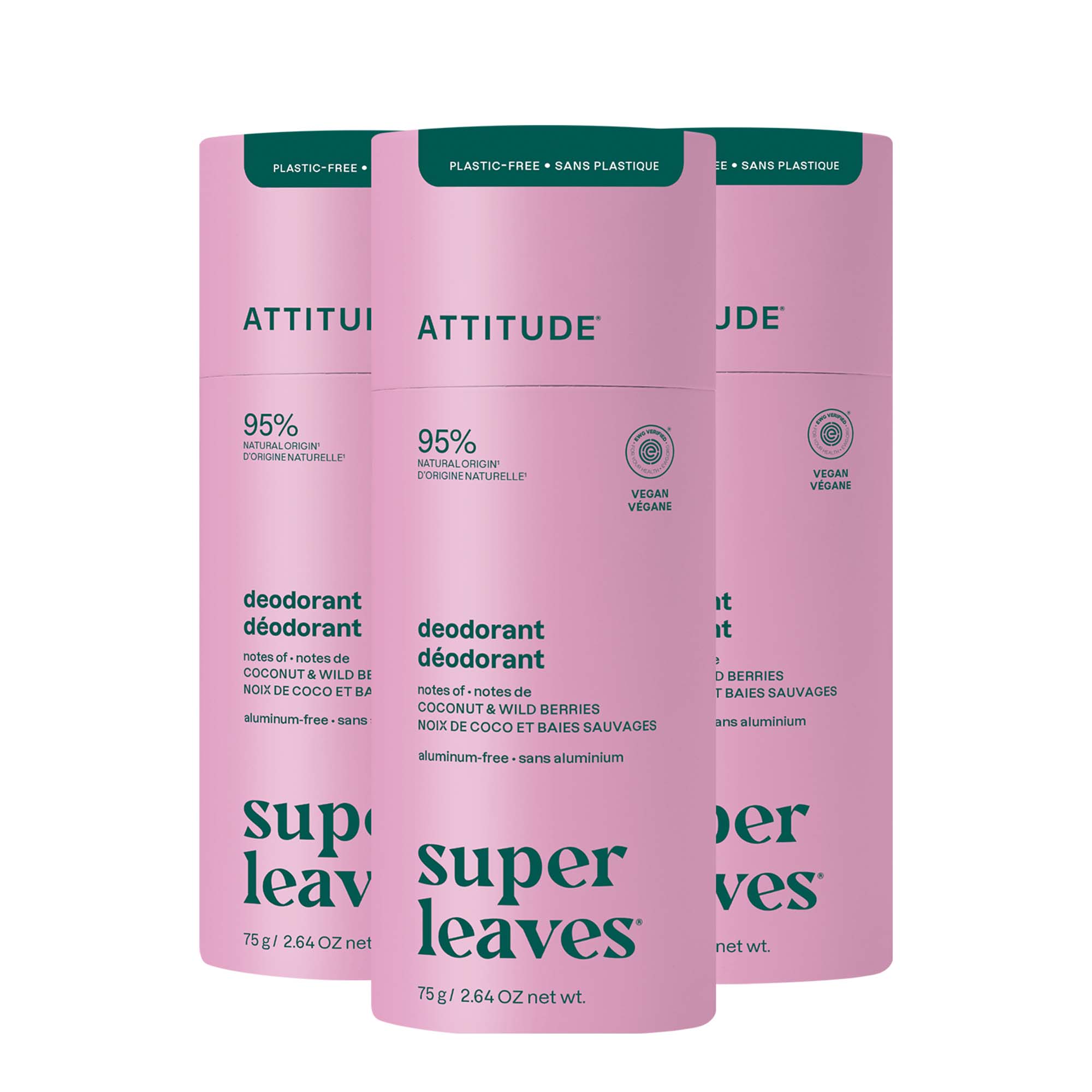 Deodorant 3-pack