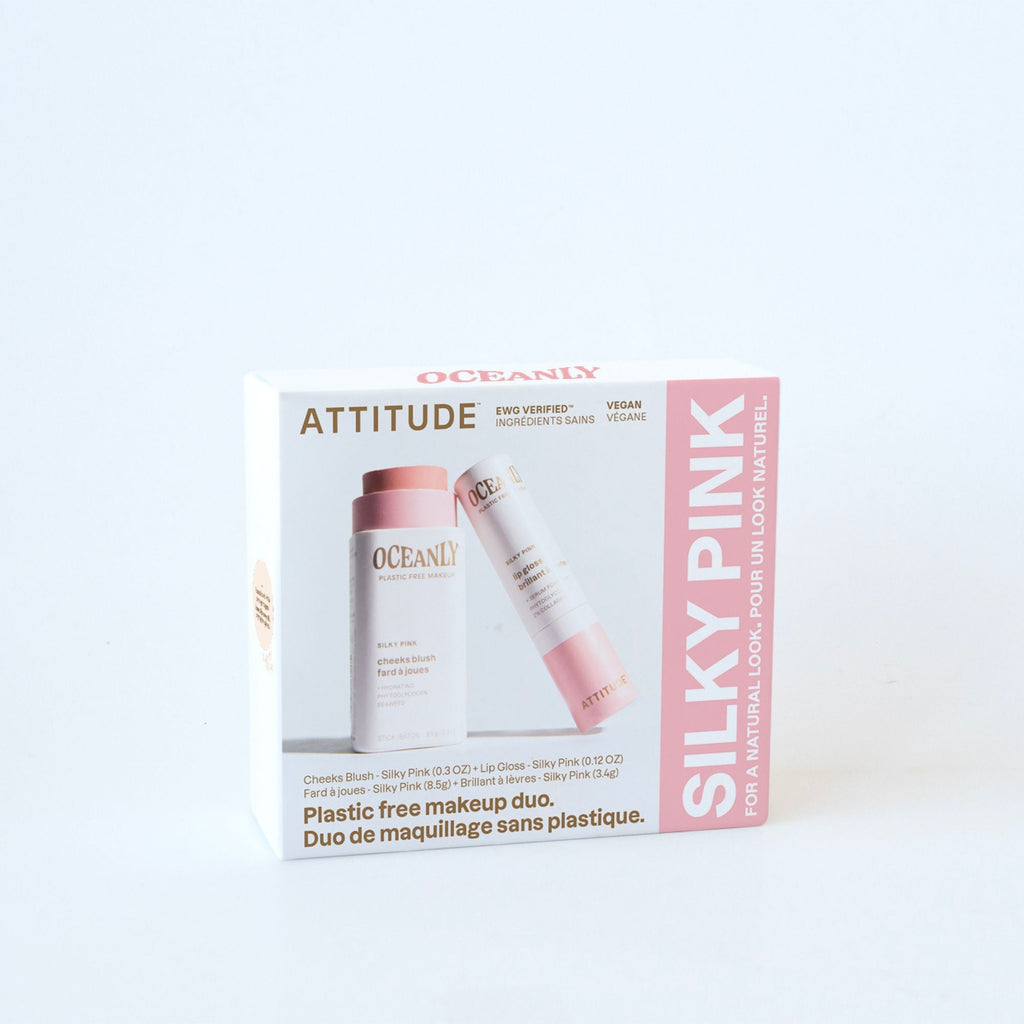 Blush & Lip Gloss - Duo Silky Pink