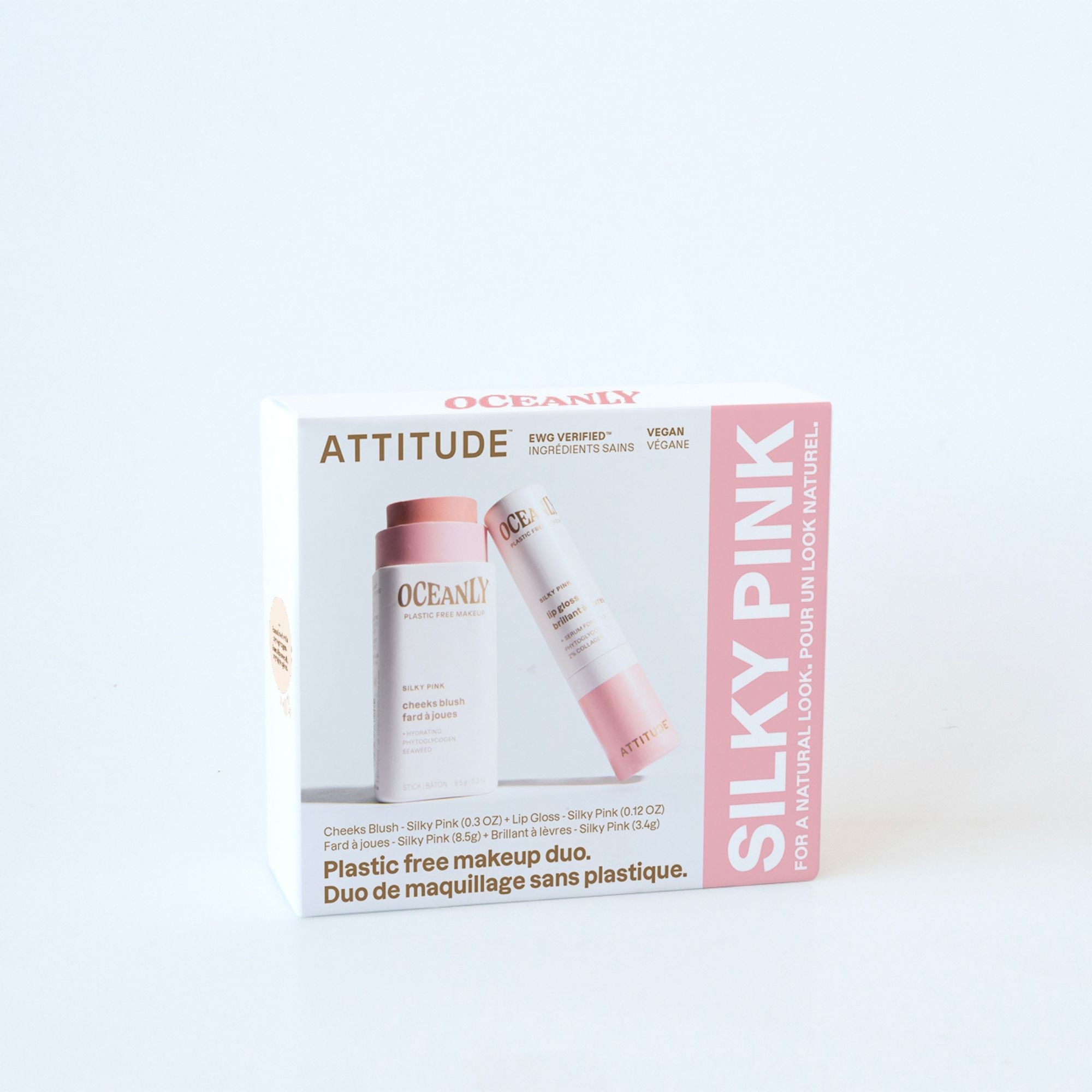 Blush & Lip Gloss - Duo Silky Pink