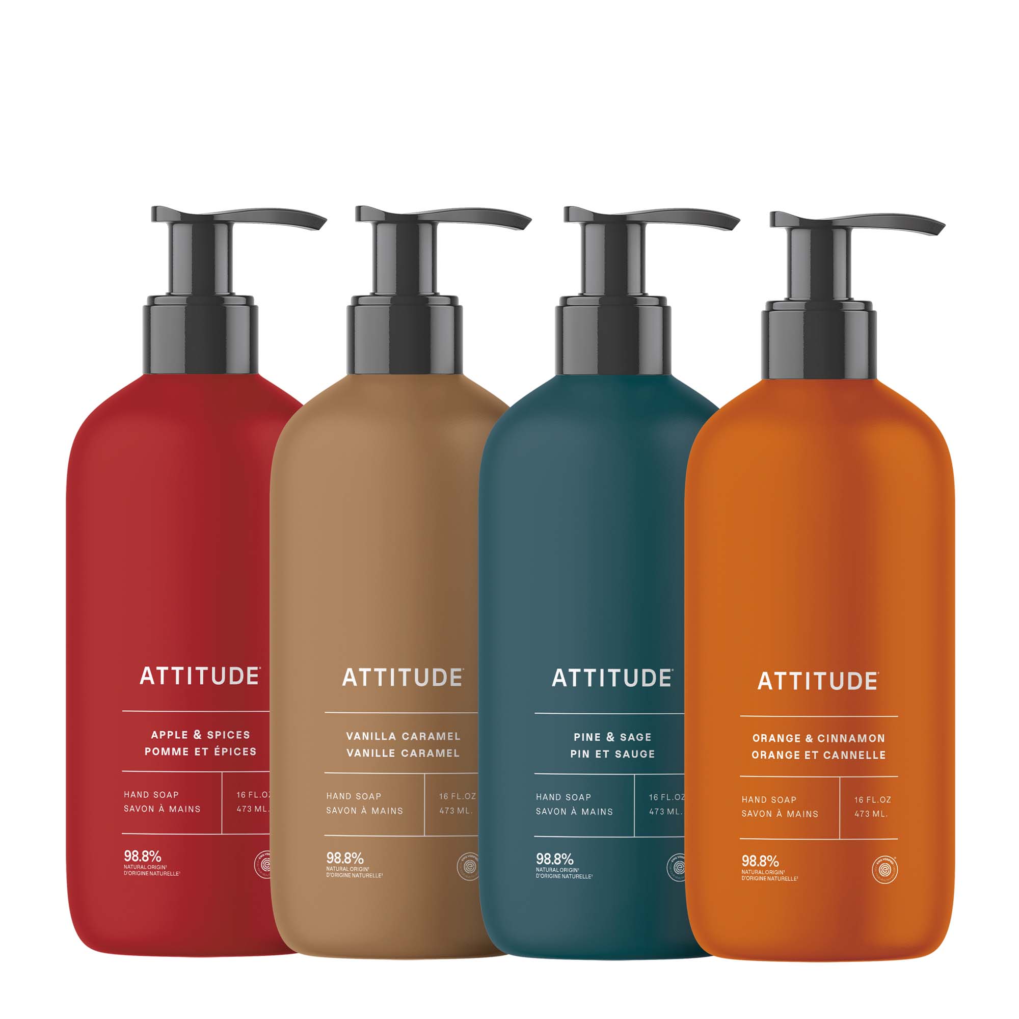Liquid Hand Soap Kit - 4 Seasons